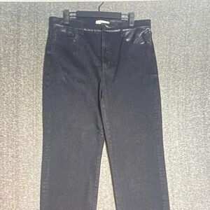 Classic Black Women's Straight Leg Jeans